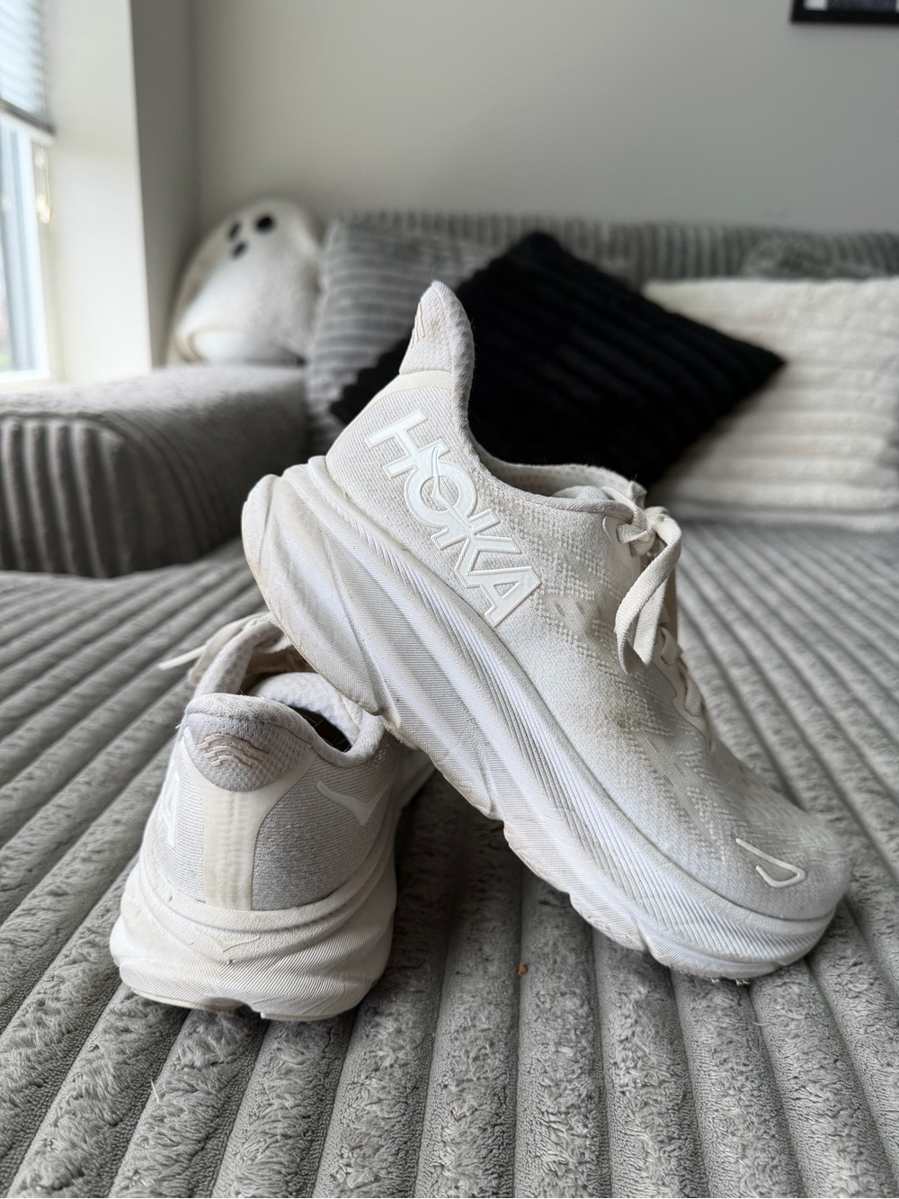 HOKA Clifton 9 White Women’s